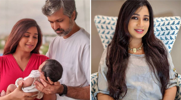 Shreya Ghoshal names newborn son Devyaan, shares their first family pic