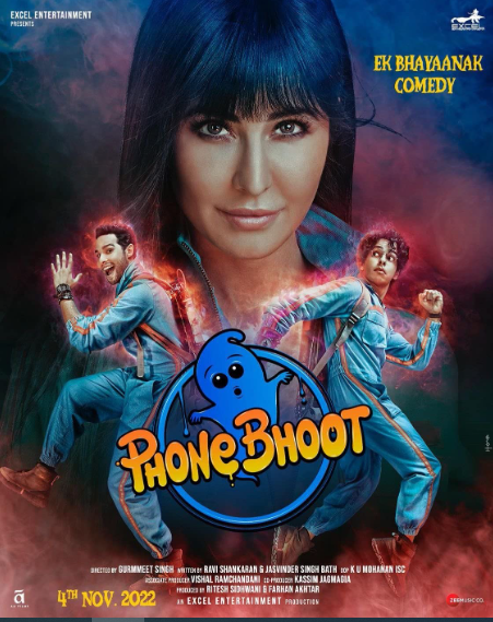 Phone Bhoot 2022 movie can watch in theater 4 Nov